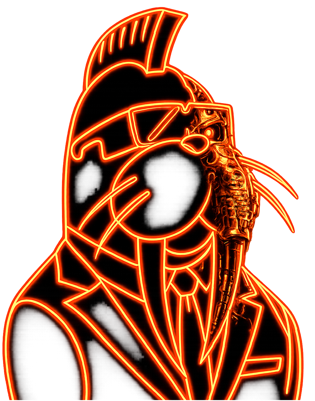 Skills as Agents — neon walrus avatar
